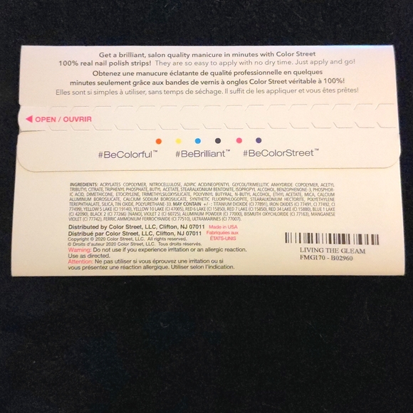 Last chance! Living The Gleam Color Street Retired Limited Edition - Picture 7 of 11